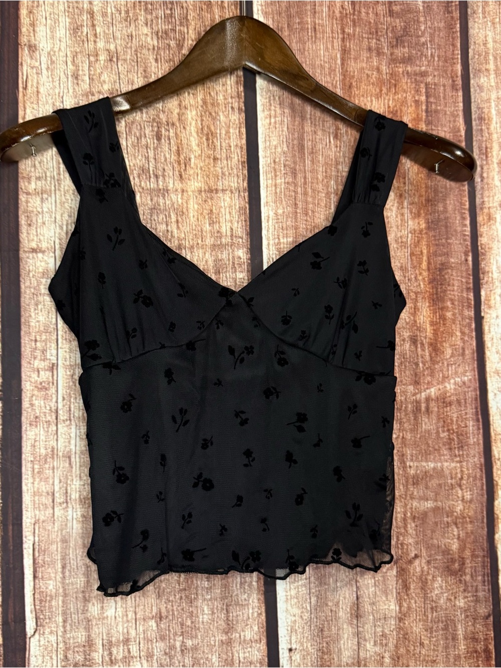 Babydoll cropped top